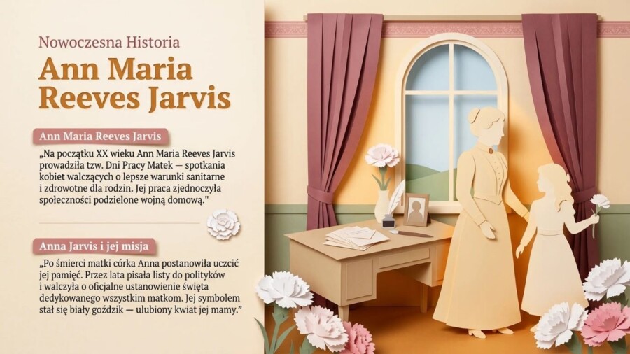 Dzień Matki - historia, tradycje i ciekawostki. Prezentacja edukacyjna/gazetka szkolna