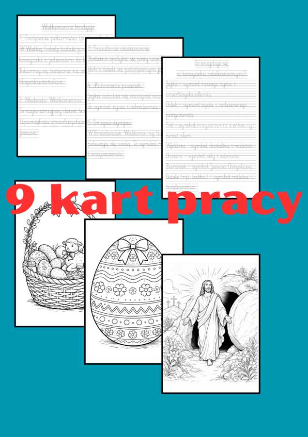 Wielkanoc – kompletny zestaw: pisanie, tradycje i kolorowanki