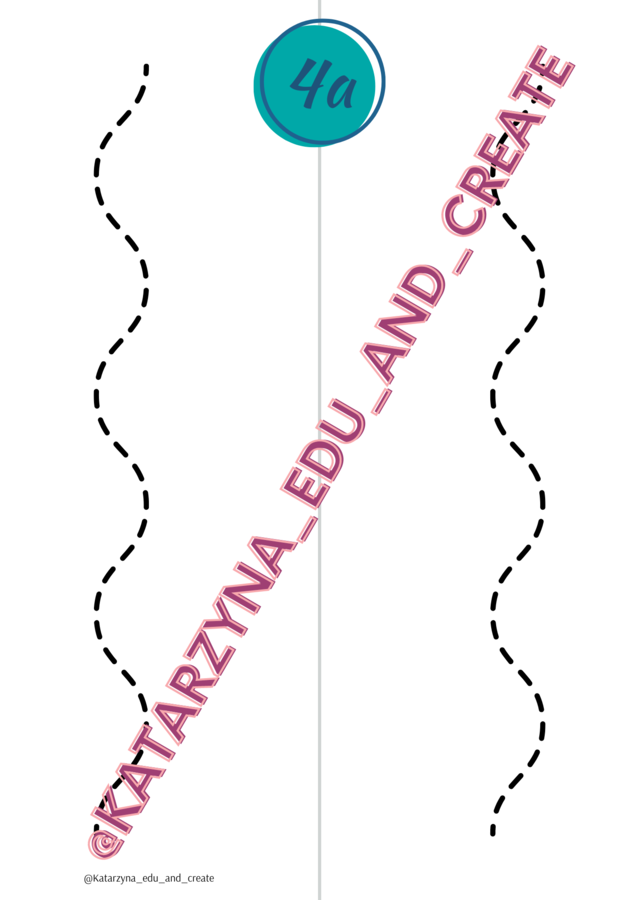 Skoordynuj swój mózg - zygzaki - ćwiczenia grafomotoryczne