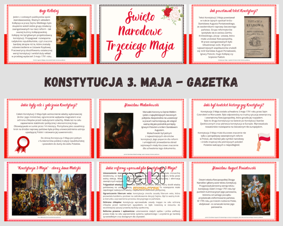 Konstytucja 3. Maja - GAZETKA