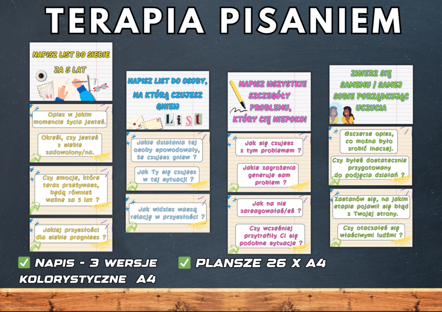 Gazetka szkolna - TERAPIA PISANIEM