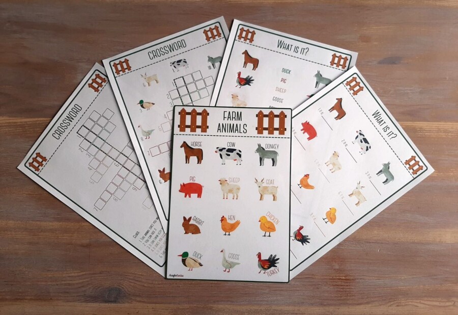 Farm Animals | Resource Pack | Zestaw