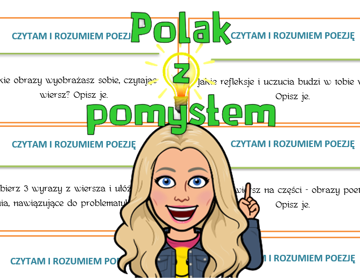 Czytam i rozumiem poezję - karty zadaniowe