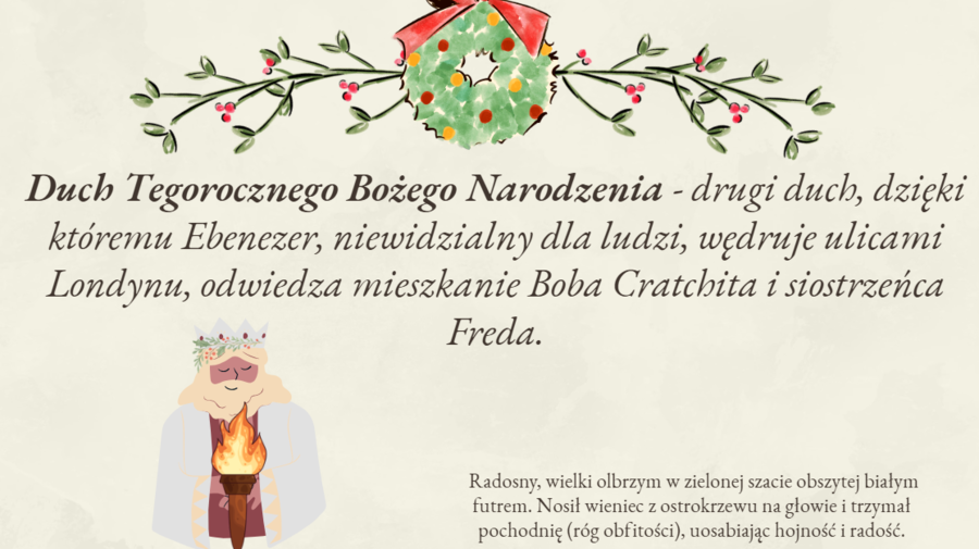 "Opowieść wigilijna" - opracowanie i test znajomości lektury