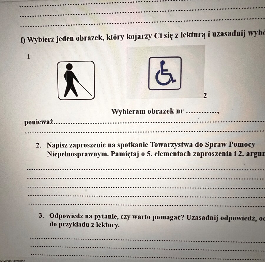 Katarynka  - zadania typu egzaminacyjnego klasa 4