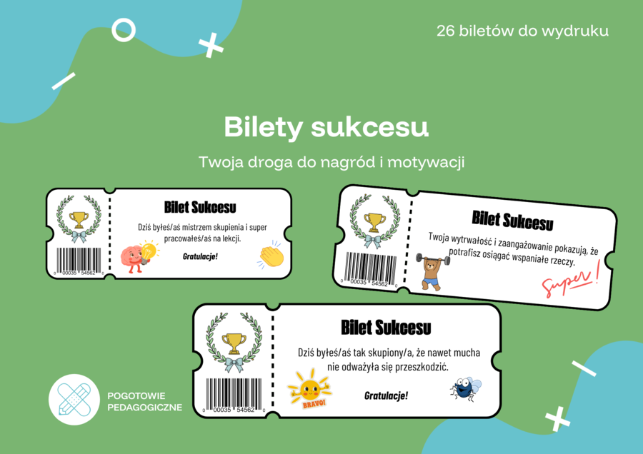 Bilety sukcesu- narzędzie motywacyjne dla uczniów
