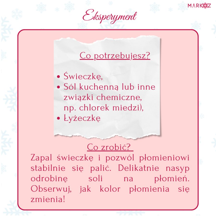 Naukowy Kalendarz Adwentowy - zadania i eksperymenty