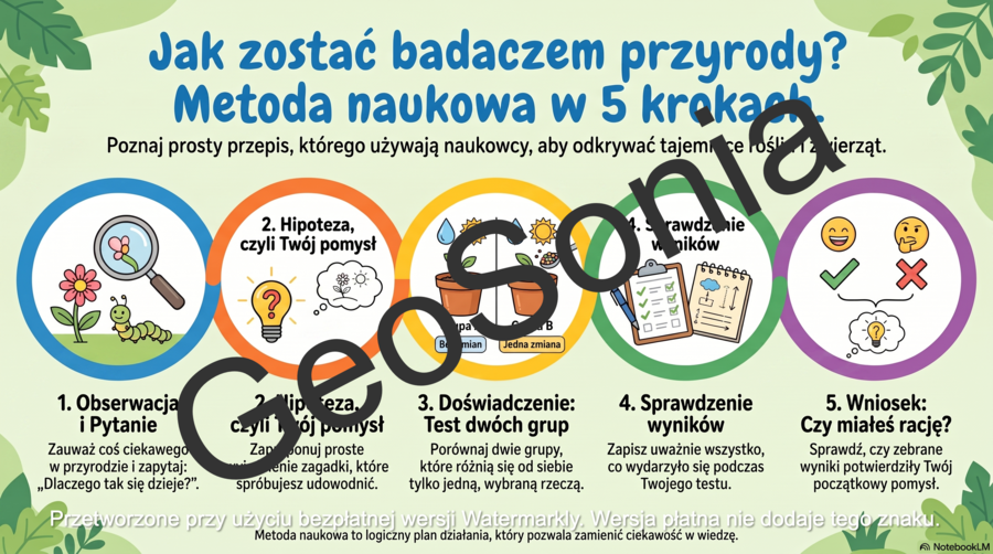 Jak poznawać biologia? sketchnotka klasa 5 biologia