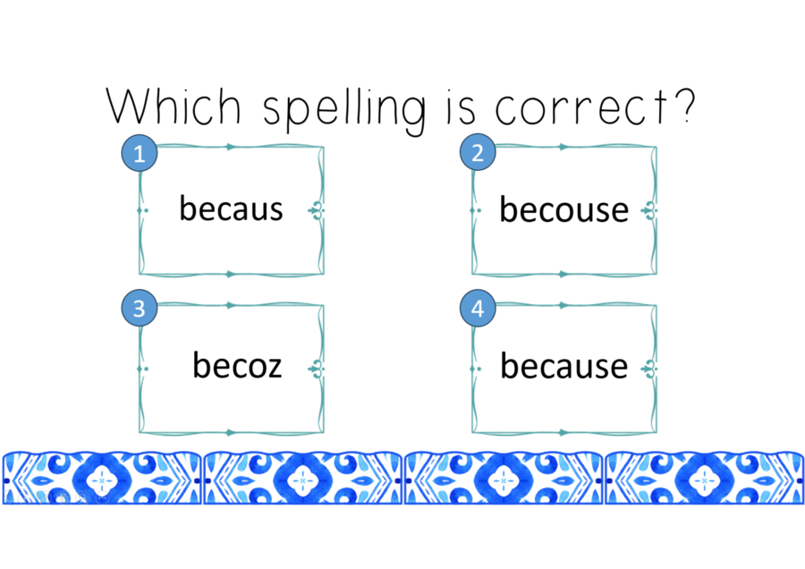 WHICH SPELLING IS CORRECT / PREZENTACJA POWERPOINT
