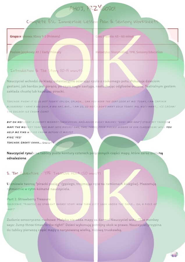 Summer English Adventure: Wielki Pakiet Wakacyjny (59 stron – Poziom A1)