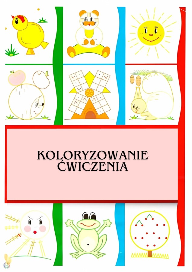 KOLORYZOWANIE - ĆWICZENIA