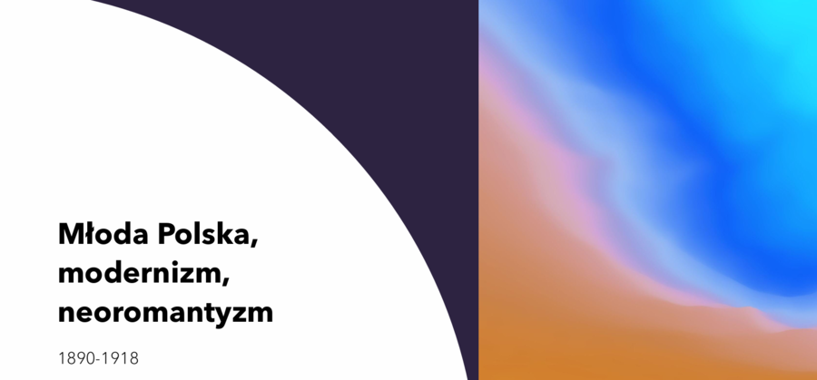 Prezentacja, Młoda Polska, gotowa lekcja z zadaniami, 15 stron pdf