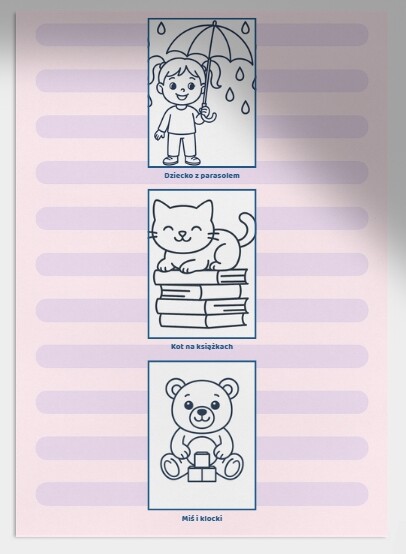 Karty Pracy: „Deszczowy Dzień – Zabawy w Domu”