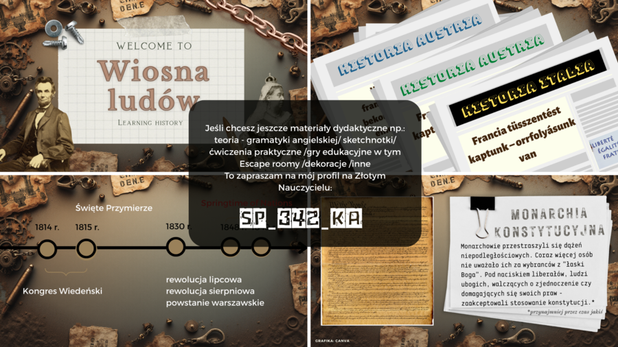 H702 Prezentacja Wiosna Ludów