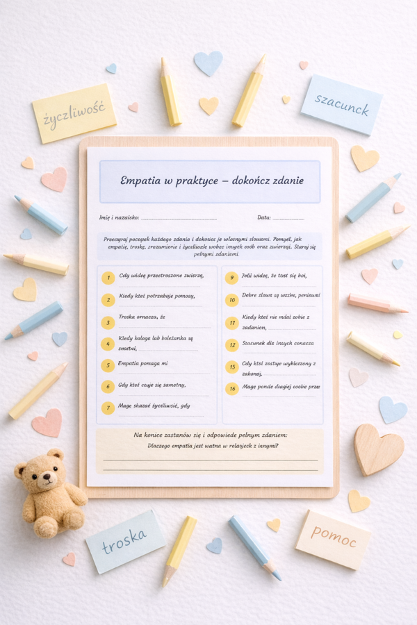 Empatia w praktyce – dokończ zdanie