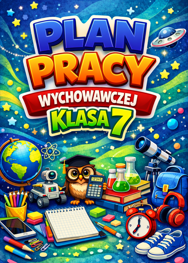 ROCZNY PLAN PRACY WYCHOWAWCY - klasa 7 (DOCX, edytowalny); plan pracy wychowawczej; godziny wychowawcze
