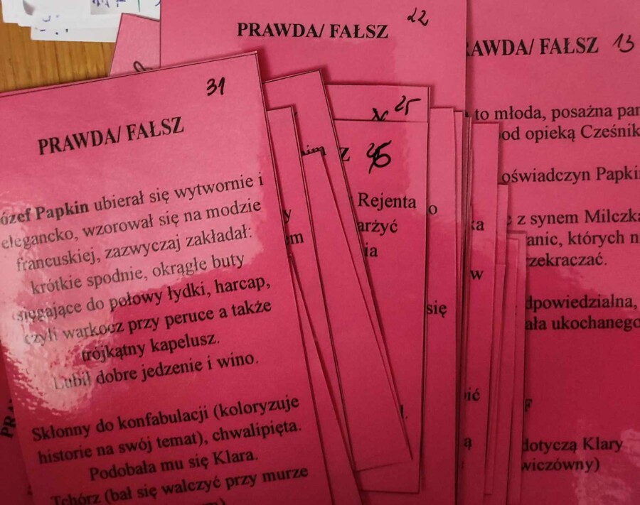 Zemsta- Prawda/Fałsz