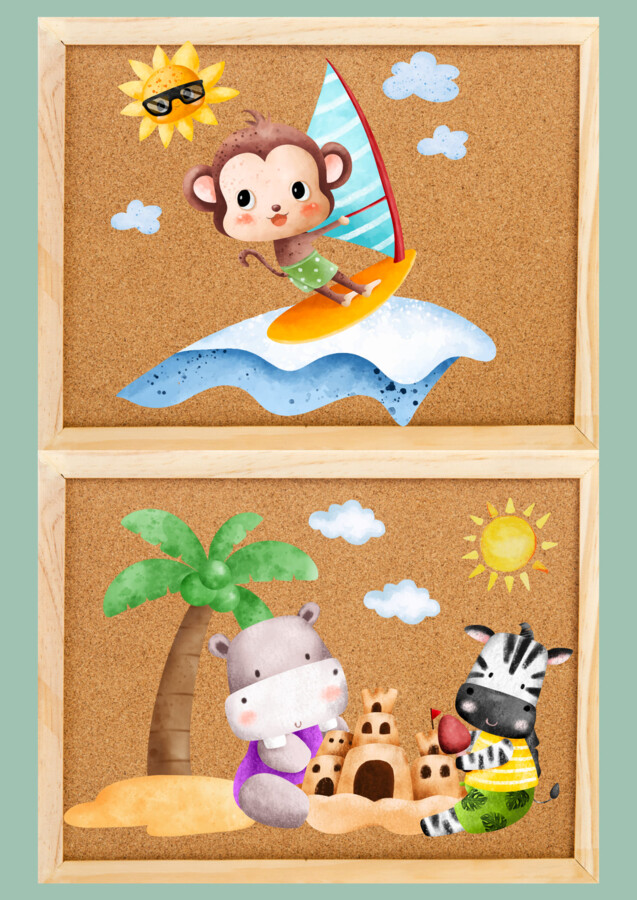 DEKORACJE GRAFIKI LATO