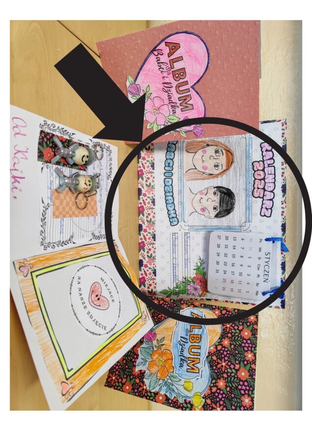 Kalendarz dla Babci i Dziadka 2025