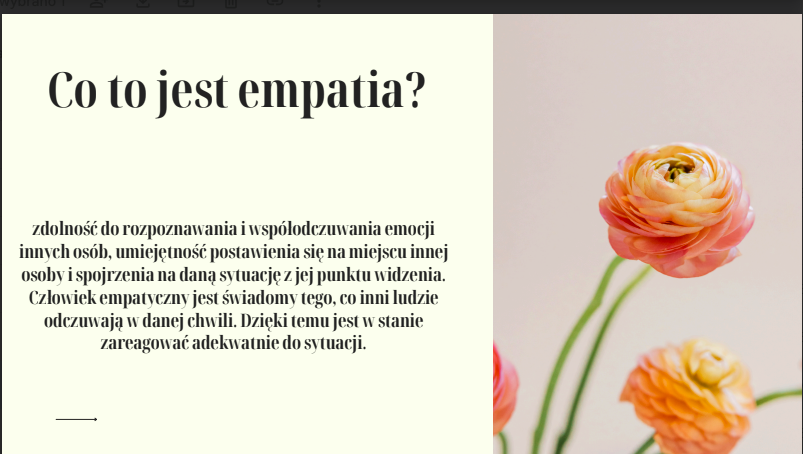 Empatia i wrażliwość