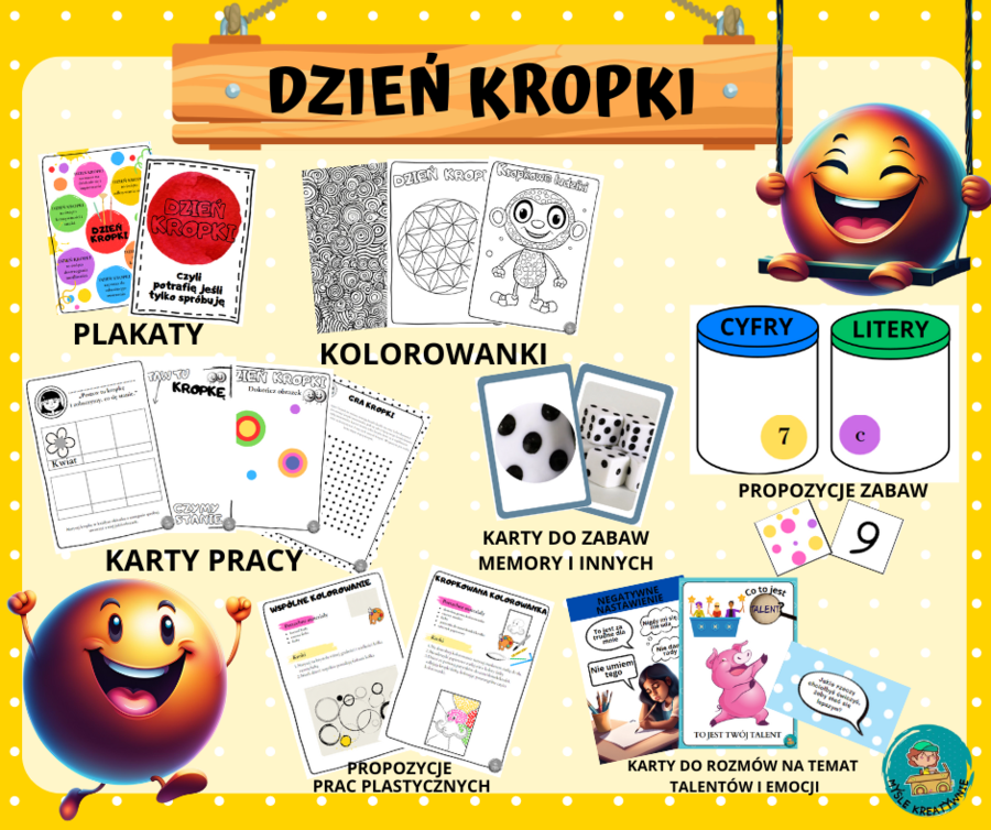 MEGA ZESTAW NA DZIEN KROPKI
