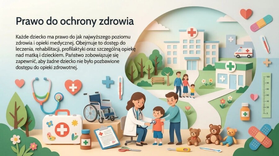 Prawa dziecka  (gazetka szkolna / prezentacja edukacyjna)