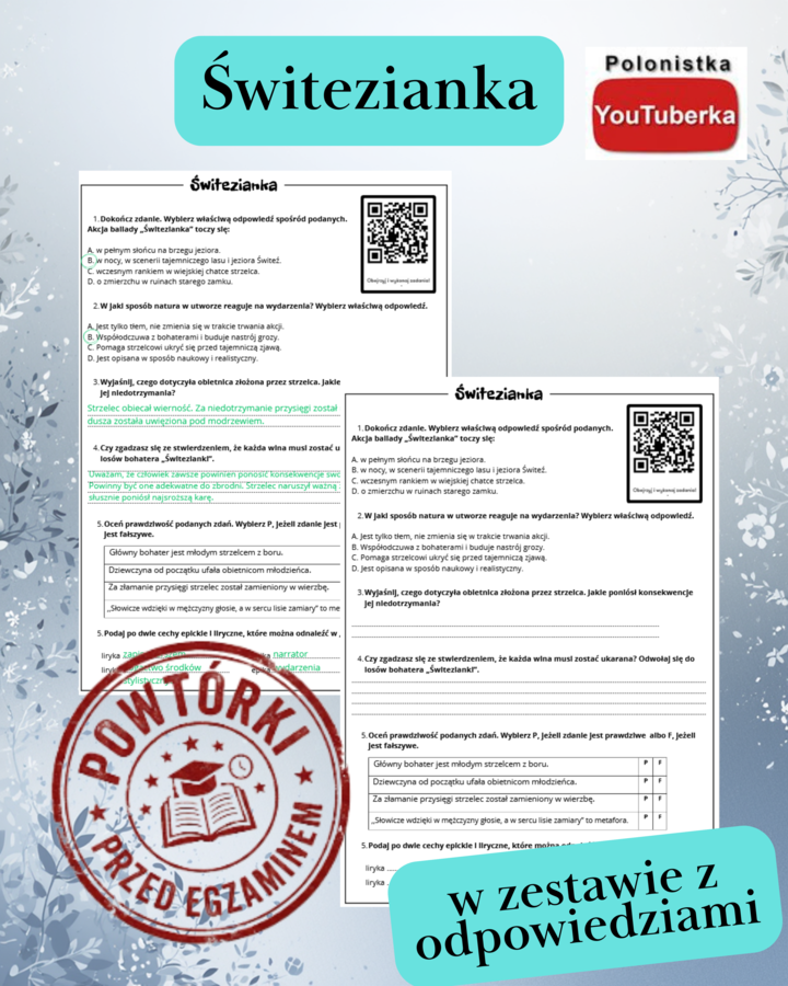 Świtezianka - zadanie przed E8