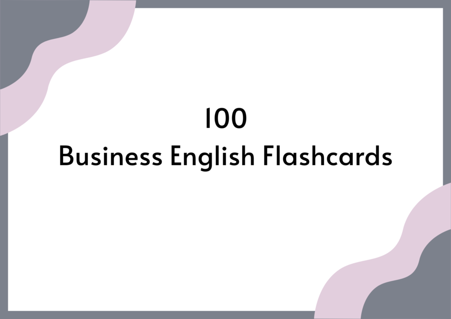 100 Business English Flashcards – Fiszki