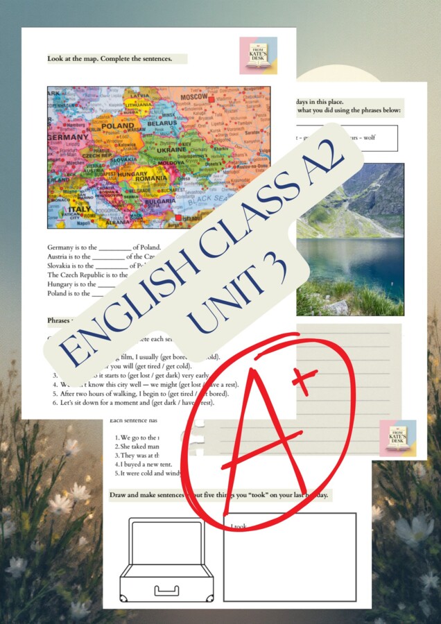 English Class A2 Unit 3 Going on Holiday