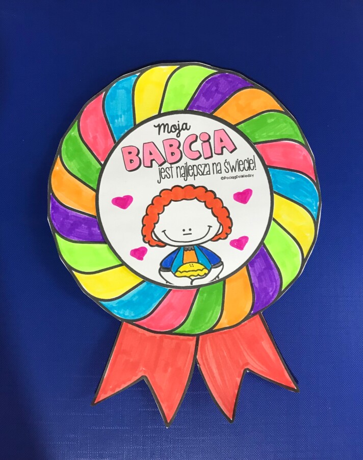 Dzień Babci i Dziadka - Medal upominkowy