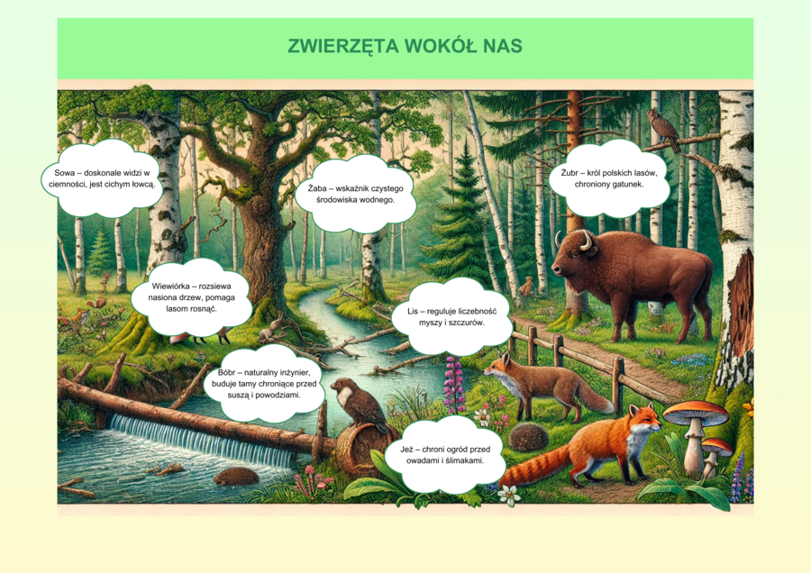 Plansze edukacyjne „Ekologia w szkole”