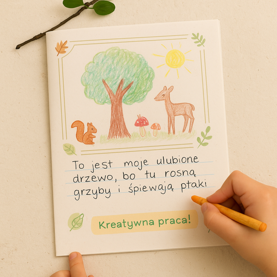 Minialbum „Leśne inspiracje” (do uzupełniania)