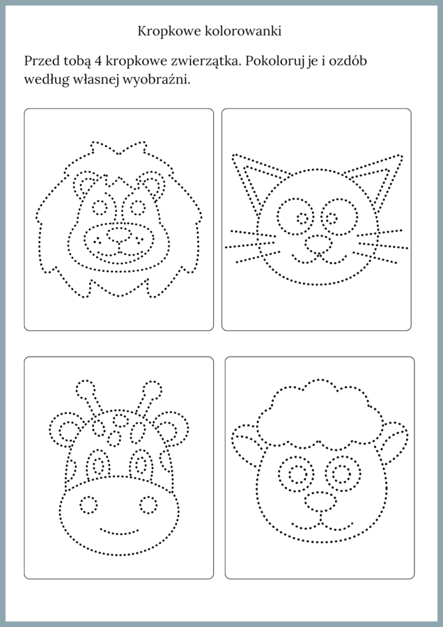 Dzień Kropki - Kropkowe Kolorowanki