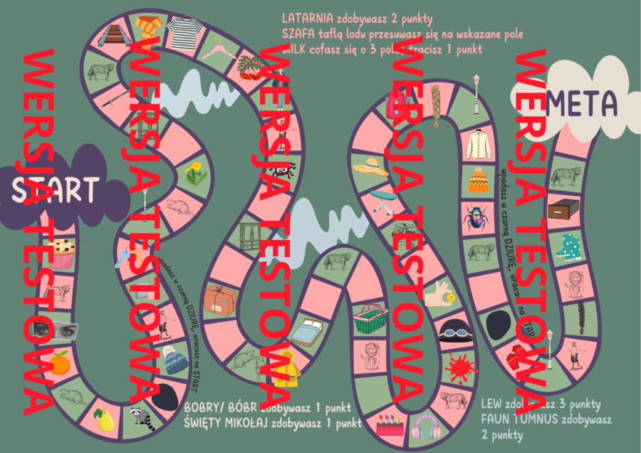 GRA PLANSZOWA/ głoski szumiące