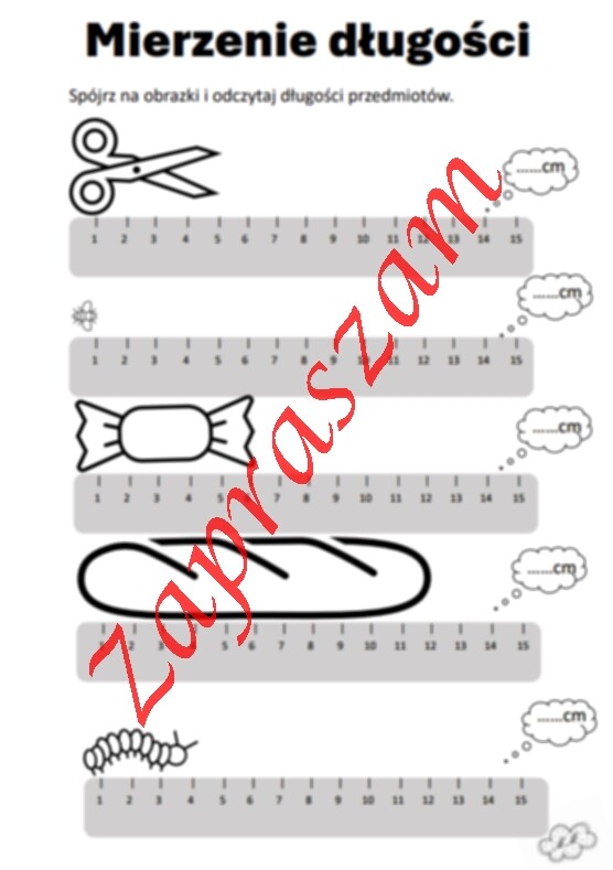 Mierzenie długości.