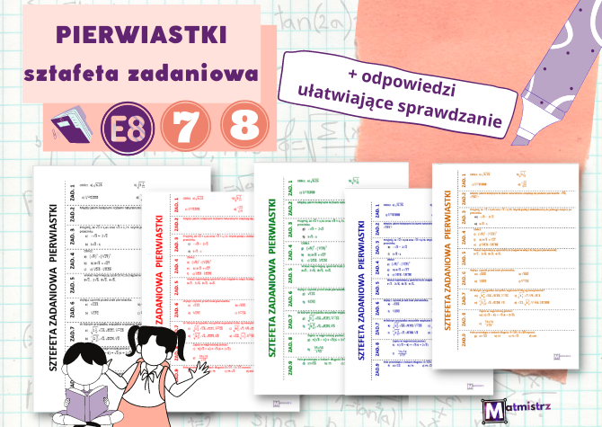 Sztafeta zadaniowa PIERWIASTKI