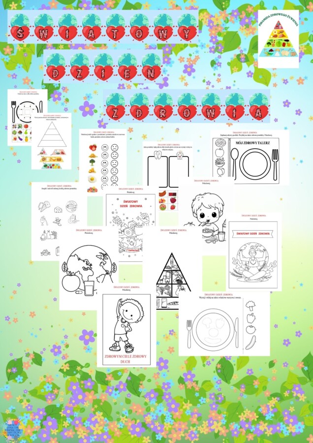 PAKIET MATERIAŁÓW NA MARZEC WEDŁUG KALENDARZA ŚWIĄT I DNI NIETYPOWYCH