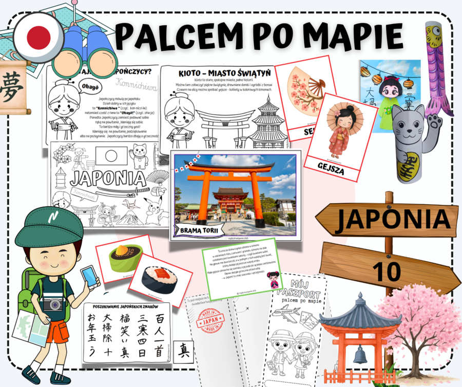 PALCEM PO MAPIE - JAPONIA