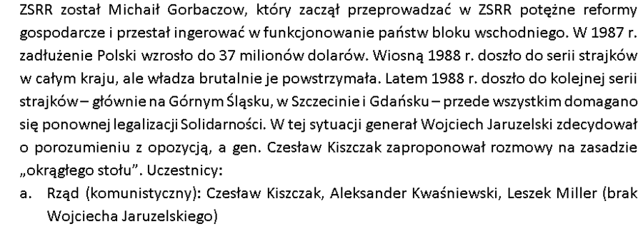 Notatki z historii - wiek XX