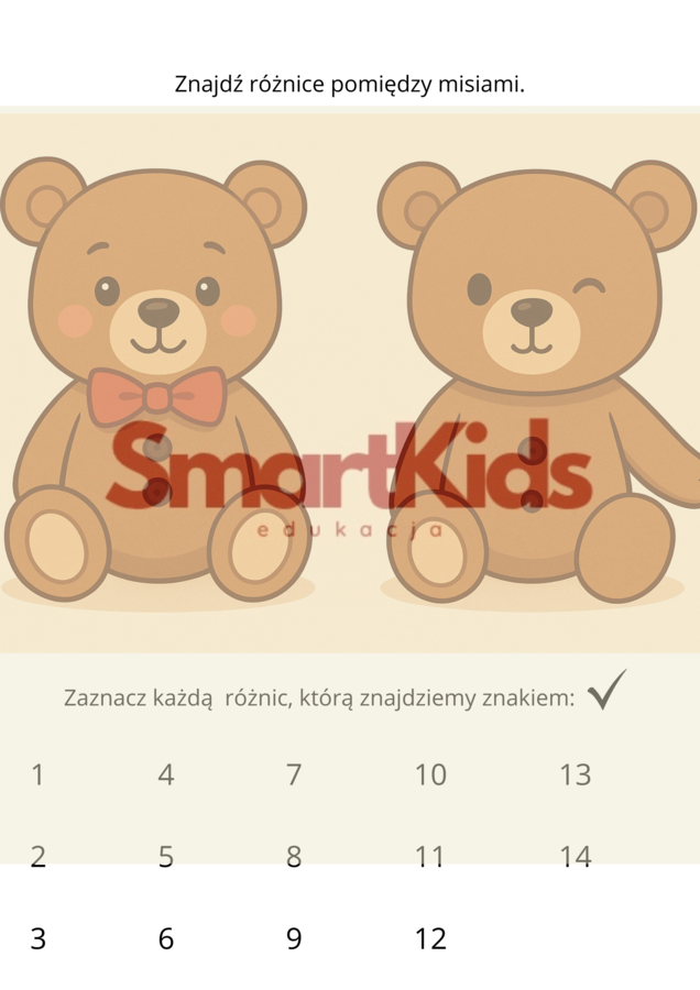 DZIEŃ PLUSZOWEGO MISIA-KARTY PRACY