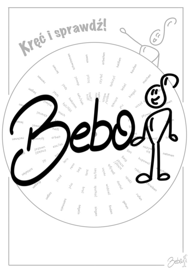 Kręć i sprawdź - odmiana czasowników