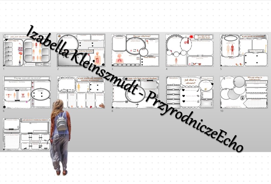Zestaw kart pracy do działu „Ja i moje ciało”. Karty pracy wykonane w power point – można edytować. Przyroda 4, na podstawie wydawnictwa WSiP
