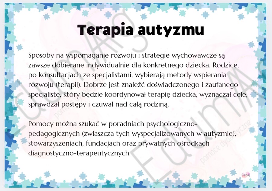 2 kwietnia Światowy Dzień Świadomości Autyzmu