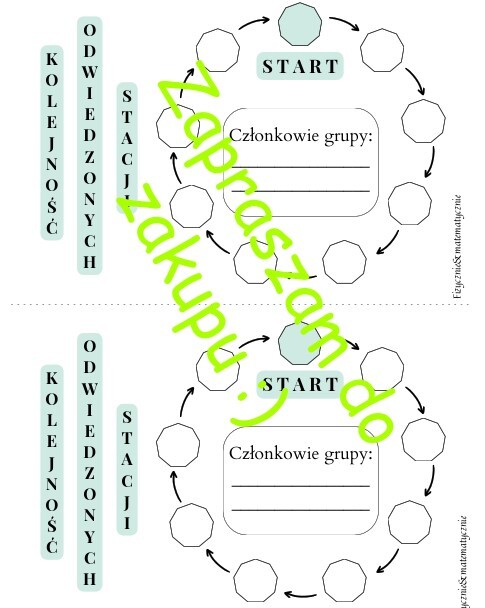 Pomysł na lekcję - stacje zadaniowe: Ułamki zwykłe.