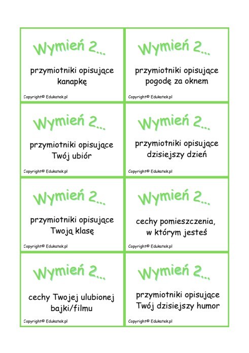 Gramatyczne „5 sekund”