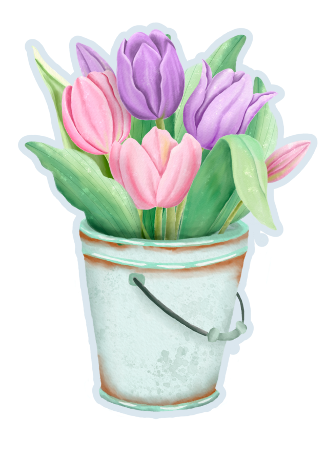 DEKORACJA dwustronna - WIOSNA