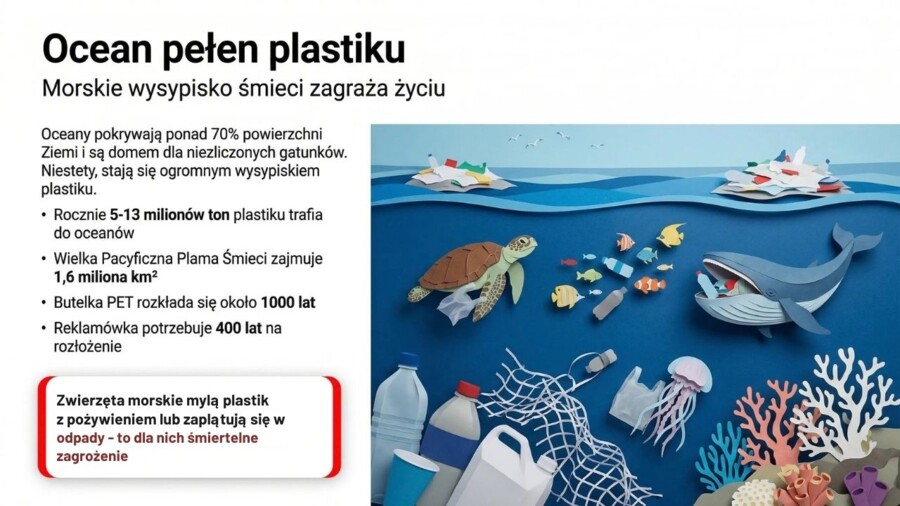 Ekologia - gazetka, prezentacja, plansze