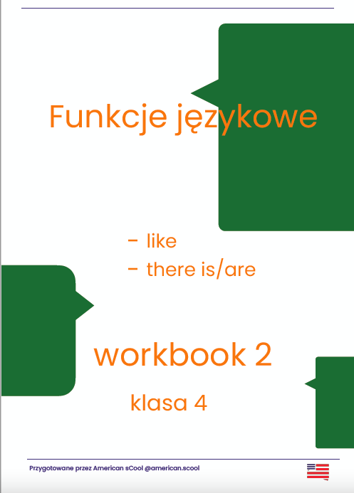 ANGIELSKI- Funkcje językowe 2, klasa 3/4/5- workbook