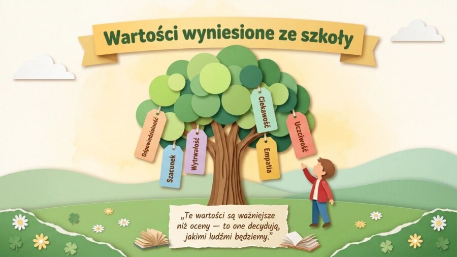Zakończenie roku szkolnego – prezentacja/gazetka szkolna z podsumowaniem roku oraz wakacyjnym bezpieczeństwem