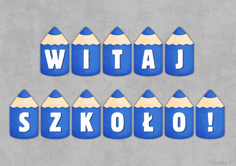 WITAJ SZKOŁO! - GIRLANDA